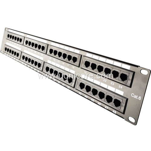 48 port home ethernet patch panel RJ45